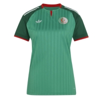 Camiseta Argelia Segunda Equipación Replica Mundial 2026 para mujer mangas cortas